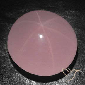 382.95ct Natural Rosa rosado Cuarzo Rosa Estrella, Ovalada, Transparente / Translúcido, Photo A