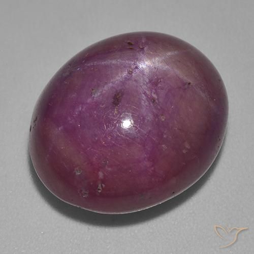 22.94ct Natural Rojo vino rubí estrella, Ovalada, Opaco