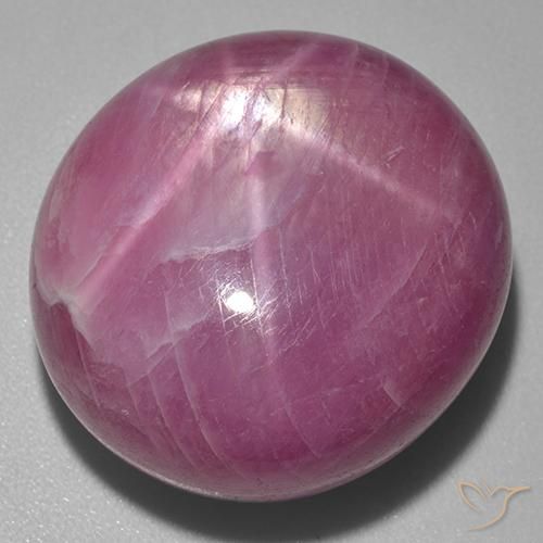 rubí estrella Medium Dark-Purple natural de 56.00 ct, Ovalada, Opaco