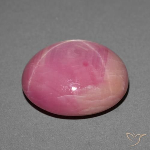 rubí estrella Rosa magenta natural de 35.88 ct, Ovalada, Opaco