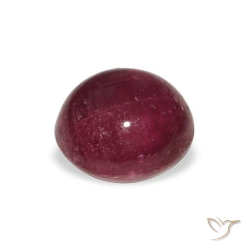 rubí estrella Magenta intenso natural de 4.52 ct, Ovalada, Opaco