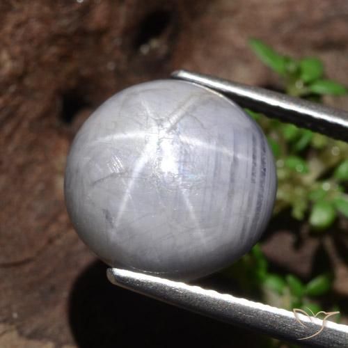 10.97ct Natural Verde claro Zafiro estrella, Redondo, Opaco