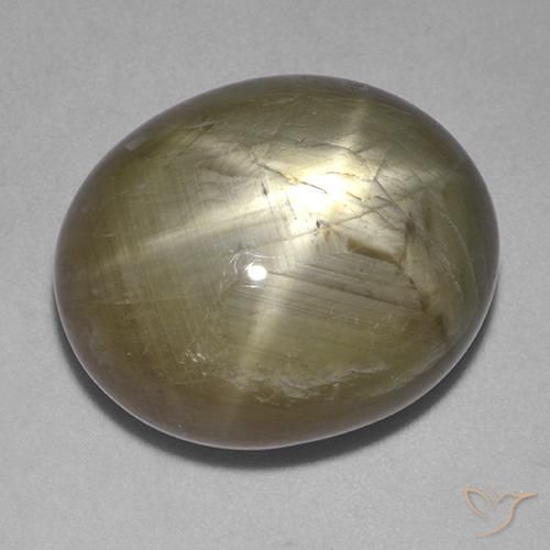 Zafiro estrella Oro natural de 34.69 ct, Ovalada, Opaco