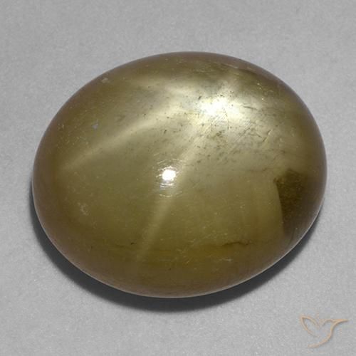 Zafiro estrella Oro natural de 28.69 ct, Ovalada, Opaco