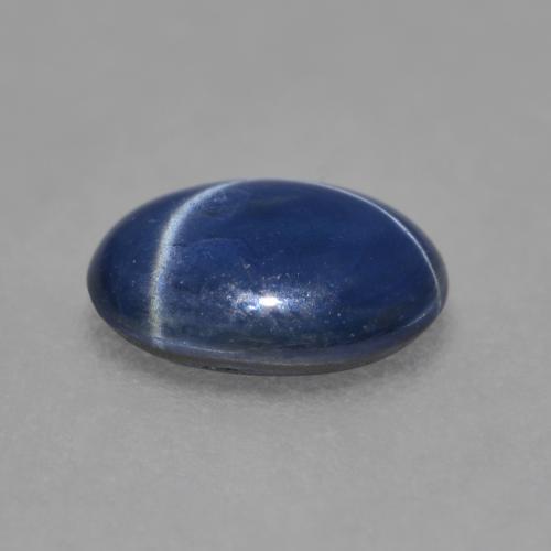 Zafiro estrella azul natural de 1,16 ct, corte óvalo, translúcido
