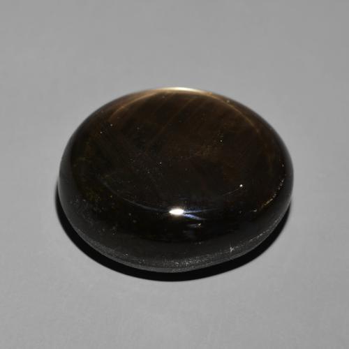 Zafiro estrella Negro natural de 41.19 ct, Ovalada, Opaco