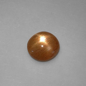 Piedra sol estrella marrón natural de 0,84 ct, transparente, transparente / translúcido