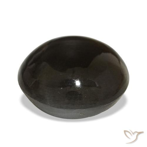 Piedra solar estrella Marrón chocolate natural de 9.08 ct, Corte Redondo, Opaco