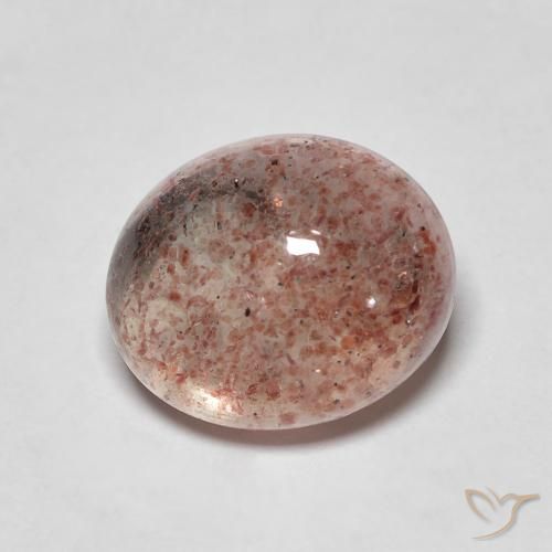 4.37ct Natural Rosado claro Cuarzo fresa, Ovalada, Translúcido