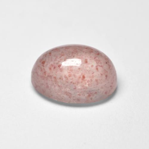 Cuarzo fresa rosa natural de 1,04 ct, corte óvalo, translúcido