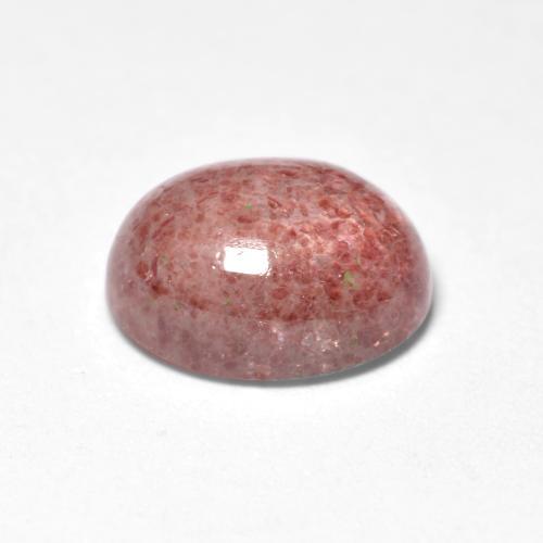 Cuarzo Fresa Rosa rosado natural de 1.49 ct, Corte Óvalo, Translúcido