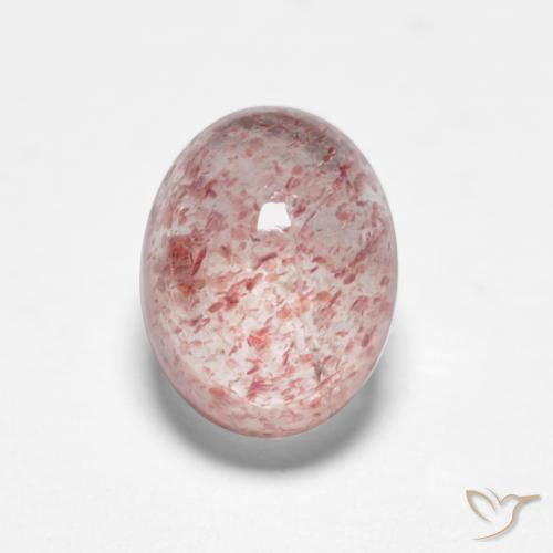 1.97ct Natural Rosado bubblegum claro cuarzo fresa, Ovalada, Translúcido