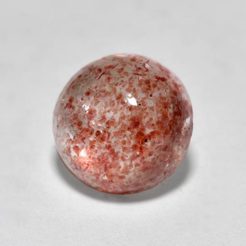 Cuarzo fresa rosa natural de 1,64 ct, corte redondo, translúcido