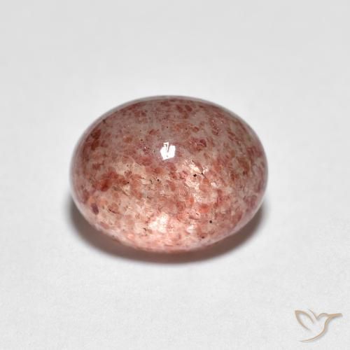 2.69ct Natural Rosado claro cuarzo fresa, Ovalada, Transparente