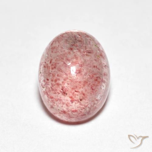 2.35ct Natural Rosado claro cuarzo fresa, Ovalada, Transparente