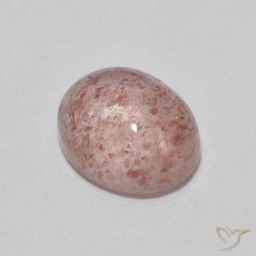 2.70ct Natural Rosa rosado cuarzo fresa, Ovalada, Transparente