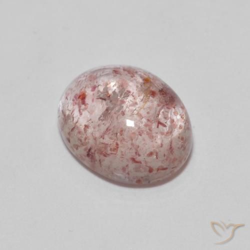 2.29ct Natural Rosa rosado cuarzo fresa, Ovalada, Transparente