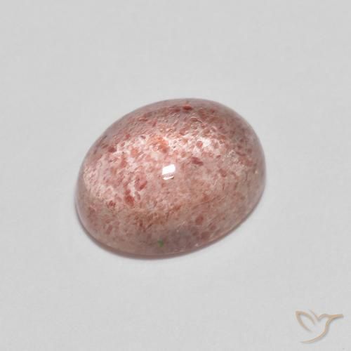 2.17ct Natural Rosado medio cuarzo fresa, Ovalada, Transparente