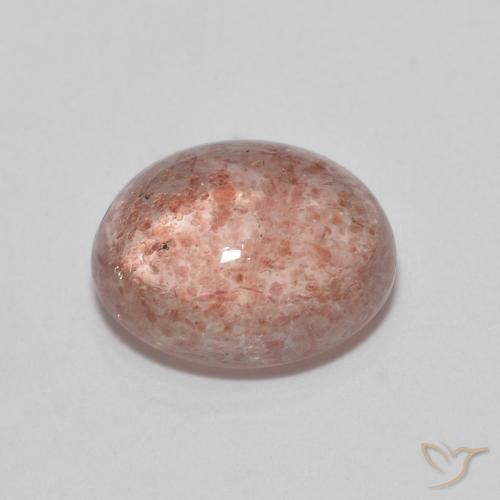 Cuarzo fresa Rosa rosado natural de 2.23 ct, Ovalada, Transparente
