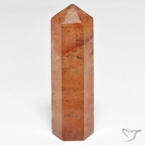 42.03ct Natural Naranja medio Cuarzo fresa, Elegante, Opaco