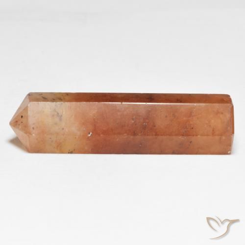 39.31ct Natural Naranja cálido Cuarzo fresa, Elegante, Opaco