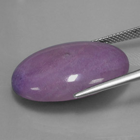 Sugilita multicolor natural de 20,51 ct, corte óvalo, opaco
