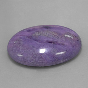 Sugilita multicolor natural de 20,56 ct, corte óvalo, opaco
