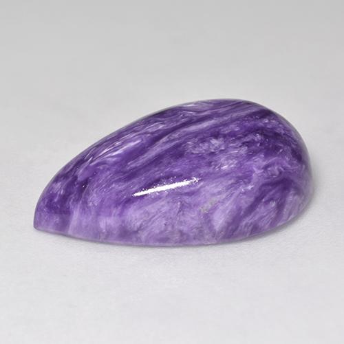 Sugilita Violeta púrpura claro natural de 11.47 ct, En forma de pera, Opaco
