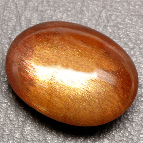 Piedra sol marrón natural de 56,10 ct, corte óvalo, opaco