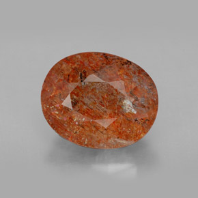 Piedra sol naranja natural de 4,86 ct, transparente, transparente / translúcido