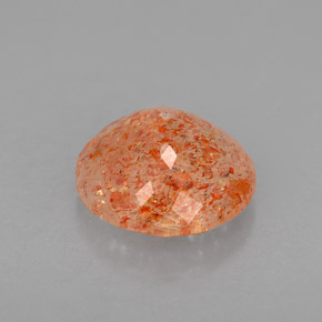Piedra sol naranja natural de 1,96 ct, transparente, transparente / translúcido
