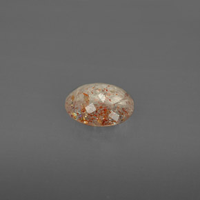 Piedrasol Naranja natural de 0.79 ct, Transparente, Transparente / Translúcido