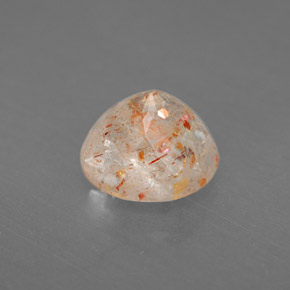 Piedrasol Naranja natural de 2.31 ct, Transparente, Transparente / Translúcido