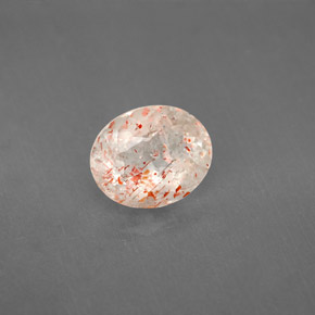 Piedrasol Naranja natural de 1.80 ct, Transparente, Transparente / Translúcido