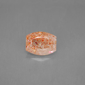 Piedrasol Naranja natural de 1.57 ct, Transparente, Transparente / Translúcido