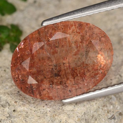 6.46ct Natural Naranja pomelo Piedrasol, Ovalada, Translúcido