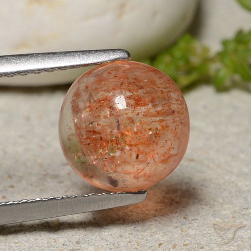 2.12ct Natural Naranja pomelo Piedrasol, Redondo, Translúcido