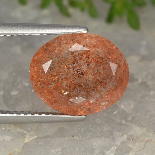 4.34ct Natural Naranja pomelo Piedrasol, Ovalada, Translúcido
