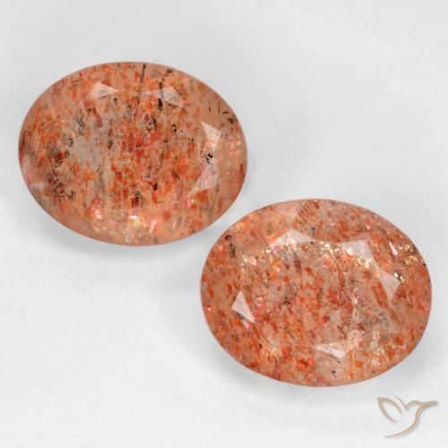 4.88ctw Natural Naranja medio Piedrasol, Ovalada, Transparente