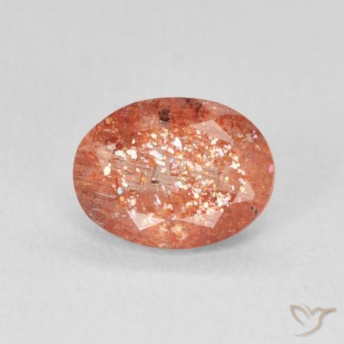 1.20ct Natural Naranja pomelo Piedrasol, Ovalada, Translúcido, Photo A