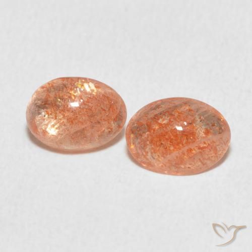 1.78ctw Natural Naranja jengibre Piedrasol, Ovalada, Translúcido