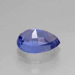 tanzanita Azul violeta natural de 1.67 ct, En forma de pera, VVS-VS