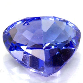 Tanzanita azul natural de 1,31 ct, trillón, VVS-VS