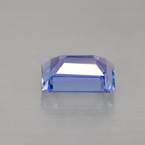 Tanzanita azul natural de 1,61 ct, baguette, VS