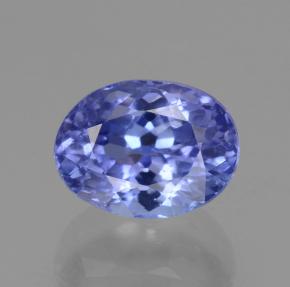 Tanzanita azul natural de 1,55 ct, corte óvalo, VS