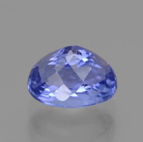 Tanzanita azul natural de 1,55 ct, corte óvalo, VS