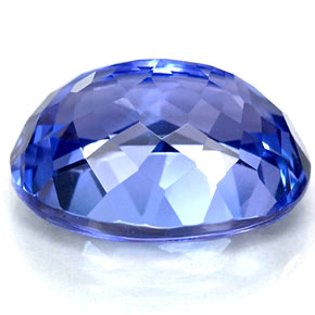 Tanzanita azul natural de 5,08 ct, corte óvalo, IF