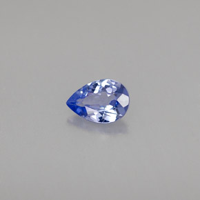 tanzanita Azul violeta natural de 0.26 ct, En forma de pera, VVS-VS