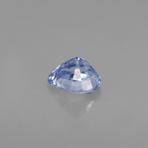 Tanzanita azul natural de 0,52 ct, en forma de pera, VVS