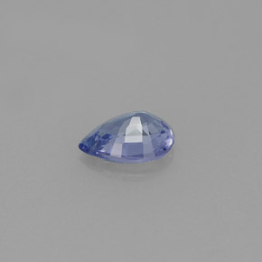 tanzanita Azul violeta natural de 0.54 ct, En forma de pera, VVS-VS